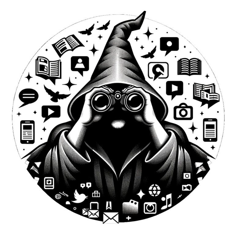 wizard performing recon