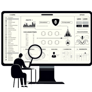 vulnerability assessment - computer screen